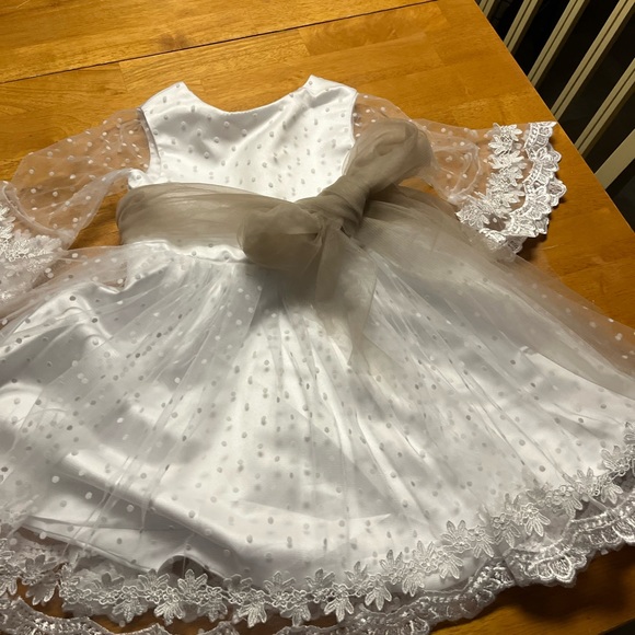 Toddler baptism or flower girl dress - Picture 3 of 6